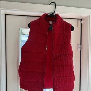 Chico's Vibrant Red Kids Vest